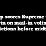 Trump scores Supreme Court win on mail-in voting restrictions before midterms