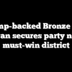 Trump-backed Bronze Star veteran secures party nod in must-win district