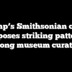 Trump’s Smithsonian clash exposes striking pattern among museum curators
