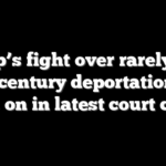 Trump’s fight over rarely used 18th-century deportation law lives on in latest court clash