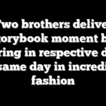 Two brothers deliver storybook moment by homering in respective debuts on same day in incredible fashion
