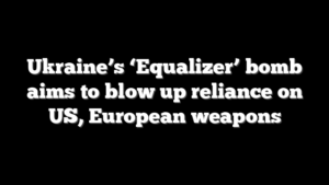 Ukraine’s ‘Equalizer’ bomb aims to blow up reliance on US, European weapons