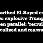 Unearthed El-Sayed essay draws explosive Trump-bin Laden parallel: ‘recruited, radicalized and reassured’