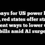 Who pays for US power boom? Blue, red states offer starkly different ways to lower utility bills amid AI surge