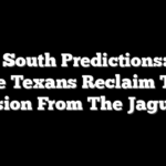 AFC South Predictions: Can The Texans Reclaim The Division From The Jaguars?