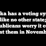 Alaska has a voting system like no other state; Republicans worry it could cost them in November
