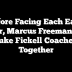 Before Facing Each Each Other, Marcus Freeman And Luke Fickell Coached Together