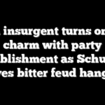 Dem insurgent turns on the charm with party establishment as Schumer leaves bitter feud hanging