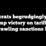 Democrats begrudgingly hand Trump victory on tariffs in sprawling sanctions bill