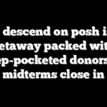 Dems descend on posh island getaway packed with deep-pocketed donors as midterms close in