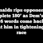 Donalds rips opponent’s ‘complete 180’ as Dem’s own 2016 words come back to haunt him in tightening gov race