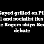 El-Sayed grilled on Piker, Israel and socialist ties after Mike Rogers skips Senate debate