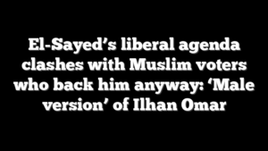El-Sayed’s liberal agenda clashes with Muslim voters who back him anyway: ‘Male version’ of Ilhan Omar