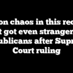 Election chaos in this red state just got even stranger for Republicans after Supreme Court ruling