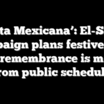 ‘Fiesta Mexicana’: El-Sayed campaign plans festive 9/11 while remembrance is missing from public schedule
