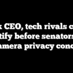Flock CEO, tech rivals called to testify before senators over AI camera privacy concerns