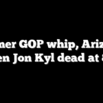 Former GOP whip, Arizona Sen Jon Kyl dead at 84