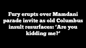 Fury erupts over Mamdani parade invite as old Columbus insult resurfaces: ‘Are you kidding me?’