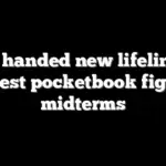 GOP handed new lifeline on biggest pocketbook fight of midterms