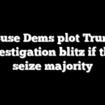 House Dems plot Trump investigation blitz if they seize majority