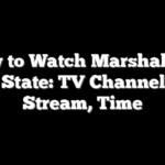 How to Watch Marshall vs. Penn State: TV Channel, Live Stream, Time