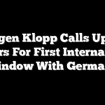 Jürgen Klopp Calls Up 44 Players For First International Window With Germany