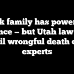 Kirk family has powerful evidence — but Utah law could derail wrongful death case: experts