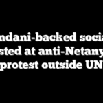 Mamdani-backed socialist arrested at anti-Netanyahu protest outside UN