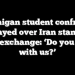 Michigan student confronts El-Sayed over Iran stance in tense exchange: ‘Do you stand with us?’