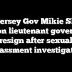 New Jersey Gov Mikie Sherrill calls on lieutenant governor to resign after sexual harassment investigation