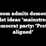 Newsom admits democratic socialist ideas ‘mainstream’ in Democrat party: ‘Pretty aligned’