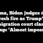 Obama, Biden judges draw fresh fire as Trump’s immigration court clashes heat up: ‘Almost impossible’