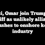 Pelosi, Omar join Trump and Schiff as unlikely alliance pushes to onshore key industry