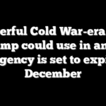 Powerful Cold War-era tool Trump could use in an AI emergency is set to expire in December