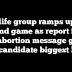 Pro-life group ramps up NC ground game as report finds fed abortion message gives GOP candidate biggest boost