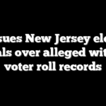 RNC sues New Jersey election officials over alleged withheld voter roll records