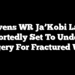 Ravens WR Ja’Kobi Lane Reportedly Set To Undergo Surgery For Fractured Wrist