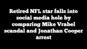 Retired NFL star falls into social media hole by comparing Mike Vrabel scandal and Jonathan Cooper arrest