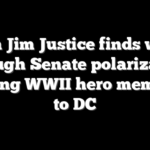 Sen Jim Justice finds way through Senate polarization to bring WWII hero memorial to DC