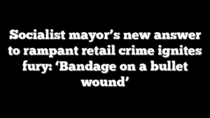 Socialist mayor’s new answer to rampant retail crime ignites fury: ‘Bandage on a bullet wound’