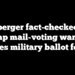 Spanberger fact-checked after Trump mail-voting warning raises military ballot fears