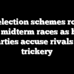 Top election schemes roiling key midterm races as both parties accuse rivals of trickery
