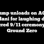 Trump unloads on AOC, Mamdani for laughing during sacred 9/11 ceremony at Ground Zero