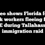 Video shows Florida food truck workers fleeing from ICE during Tallahassee immigration raid