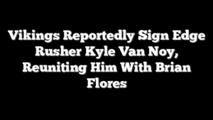Vikings Reportedly Sign Edge Rusher Kyle Van Noy, Reuniting Him With Brian Flores