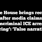 White House brings receipts after media claims noncriminal ICE arrests ‘soaring’: ‘False narratives’