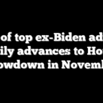 Wife of top ex-Biden advisor easily advances to House showdown in November