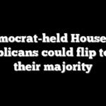 10 Democrat-held House seats Republicans could flip to save their majority