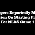 Dodgers Reportedly Make Decision On Starting Pitcher For NLDS Game 1