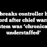 FAA breaks controller hiring record after chief warned system was ‘chronically understaffed’